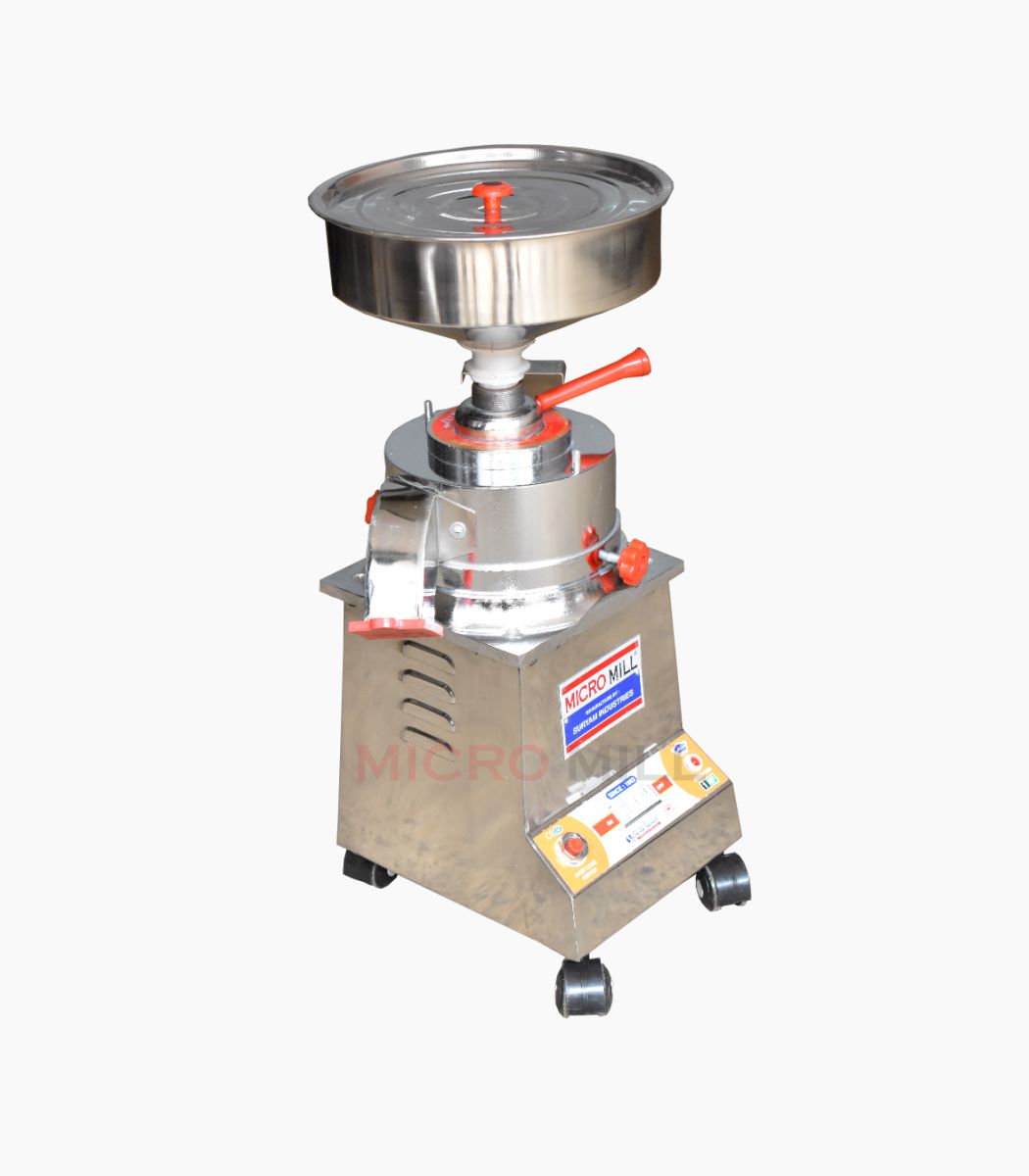 110V Flour Mill For USA Stainless Steel Flour Mill Domestic Atta Chakki