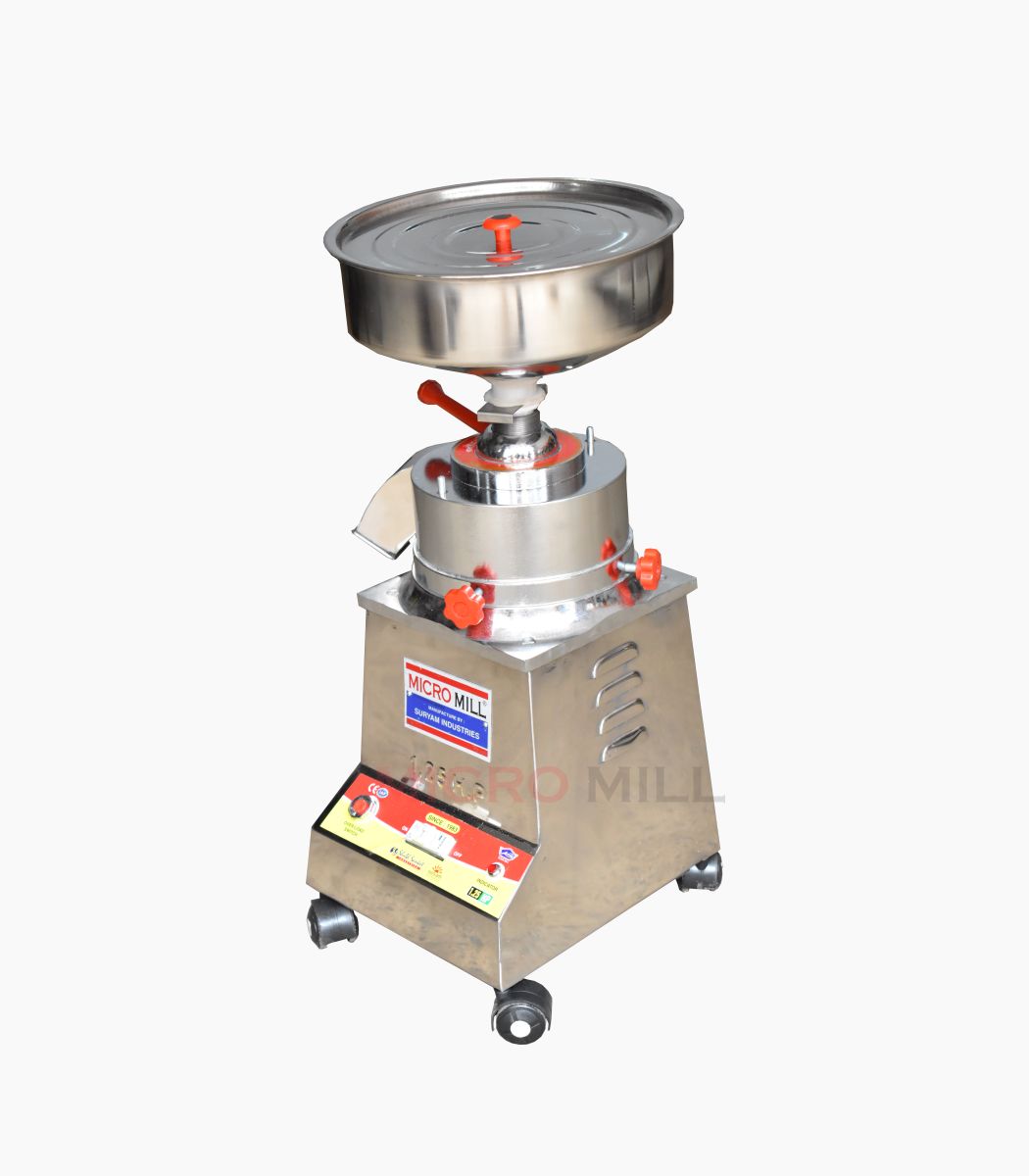 1.25 HP Stainless Steel Flour Mill Domestic Atta Chakki SS Atta Chakki