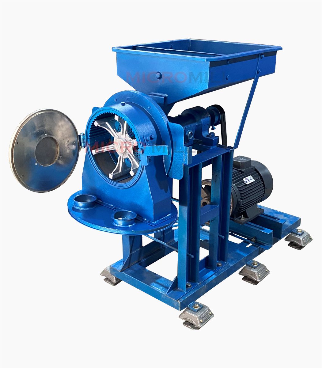 7.5 HP Double Stage Pulverizer Micro mill Atta Chakki Machine Commercial Flour Mill