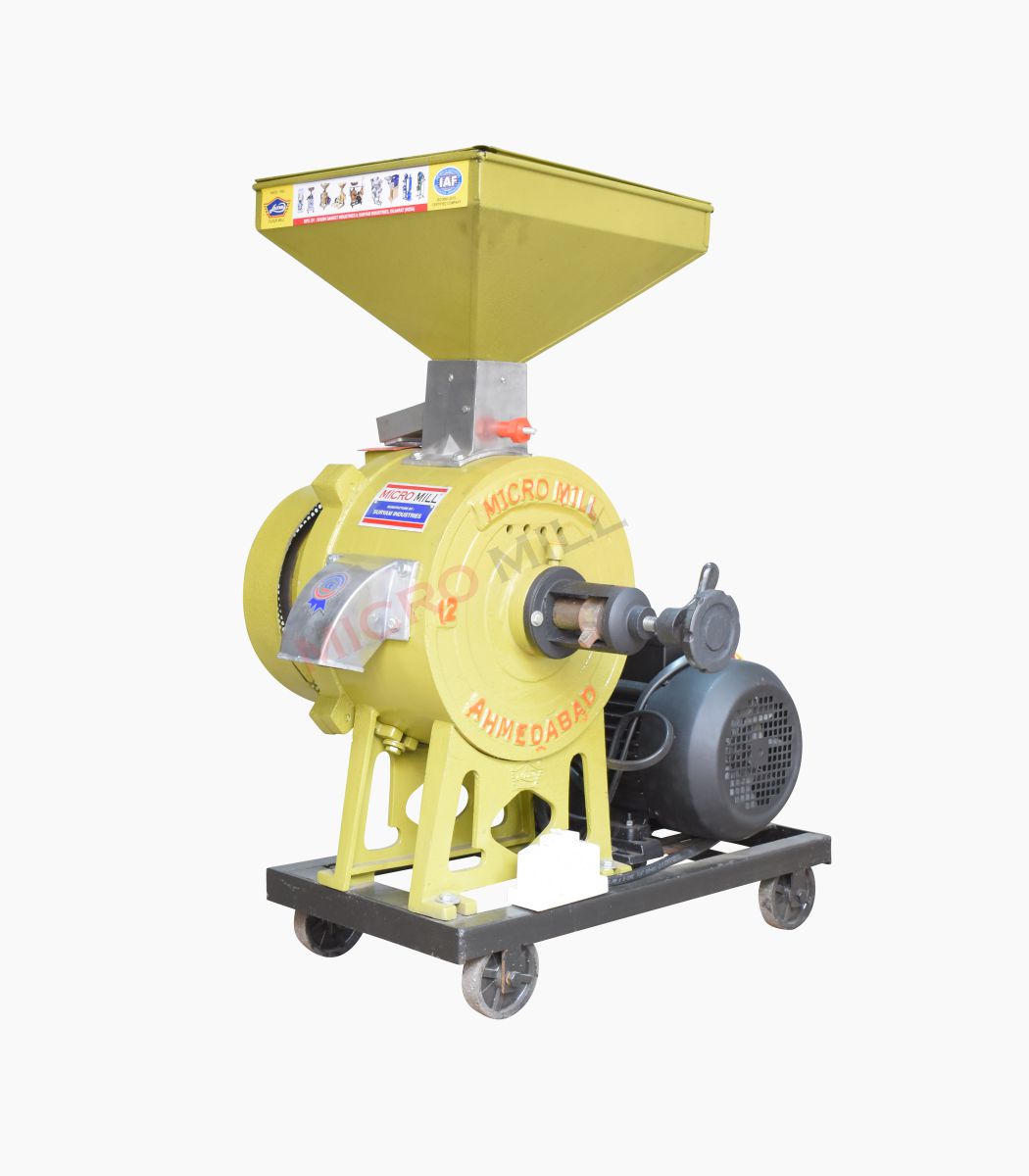 12 Inch Regular Atta Chakki Vertical Flour Mill Open Type Atta Chakki Machine