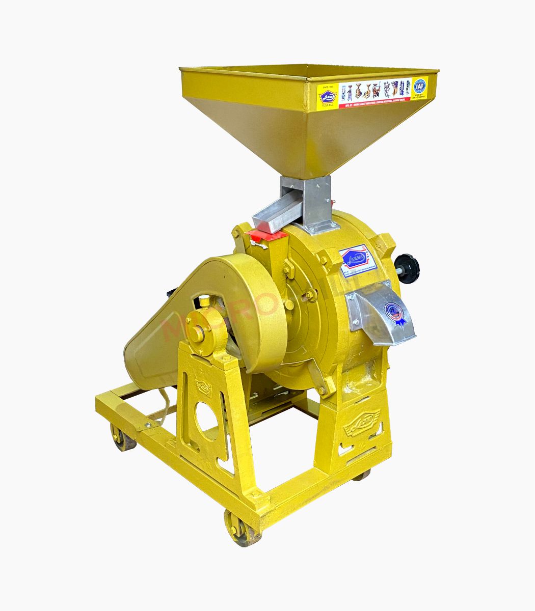14 Inch Atta Chakki 3 HP Single Phase Motor Micro Mill Atta Chakki Price