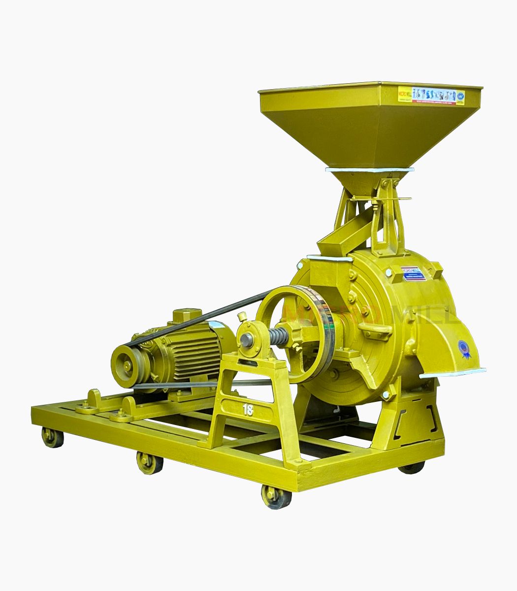 18 Inch Commercial Atta chakki Commercial Flour Mill Machine 10 HP Atta Chakki Price Flour Mill Manufacturer Capacity 100 to 120 Kg