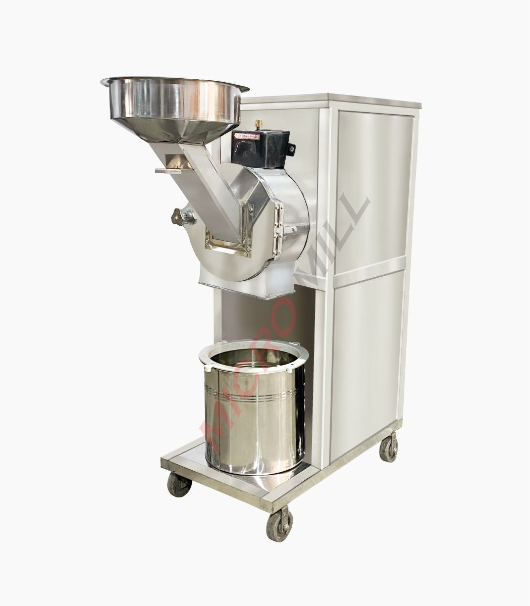 Pulverizer Machine 3 HP Stainless Steel Pulverizer Stoneless Atta Chakki Machine