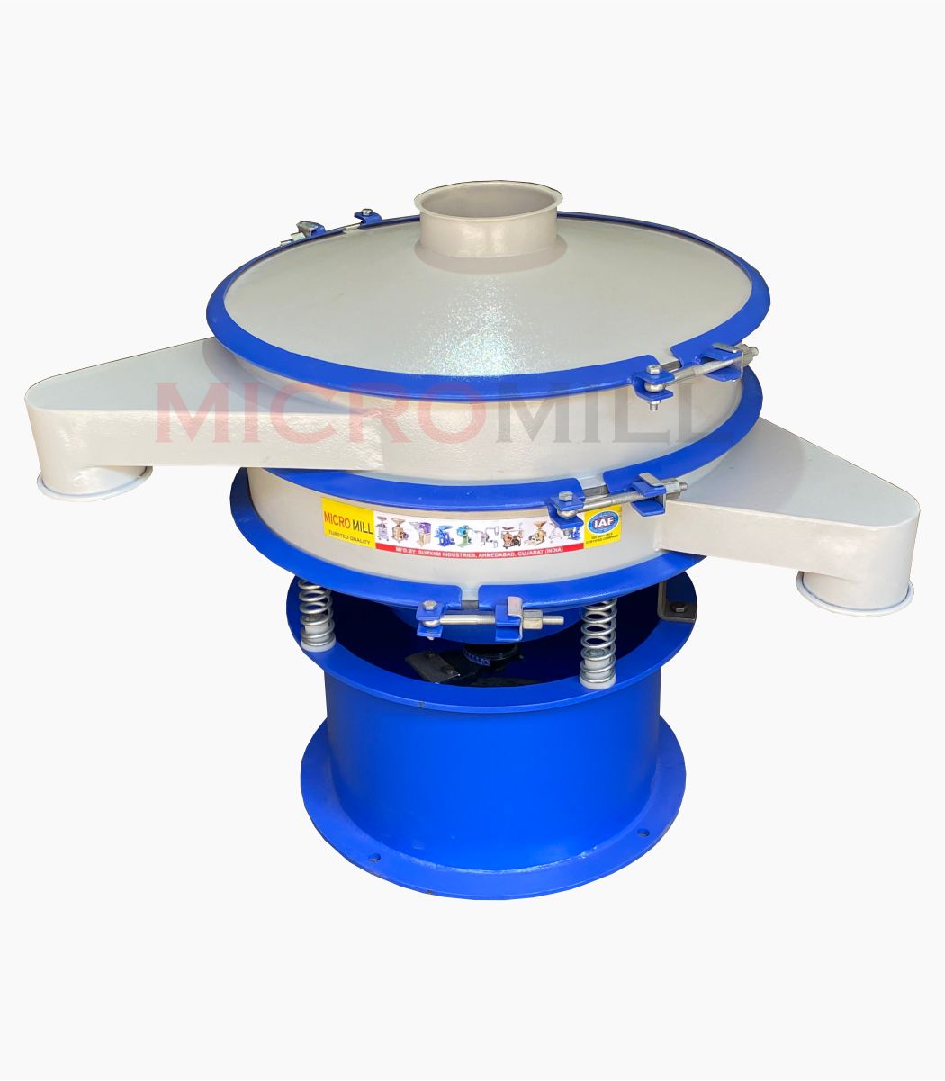 24 Inch Vibro Sifter Machine | Vibrating Screen Separator for Powder & Granules | Industrial Vibro Sifter Price