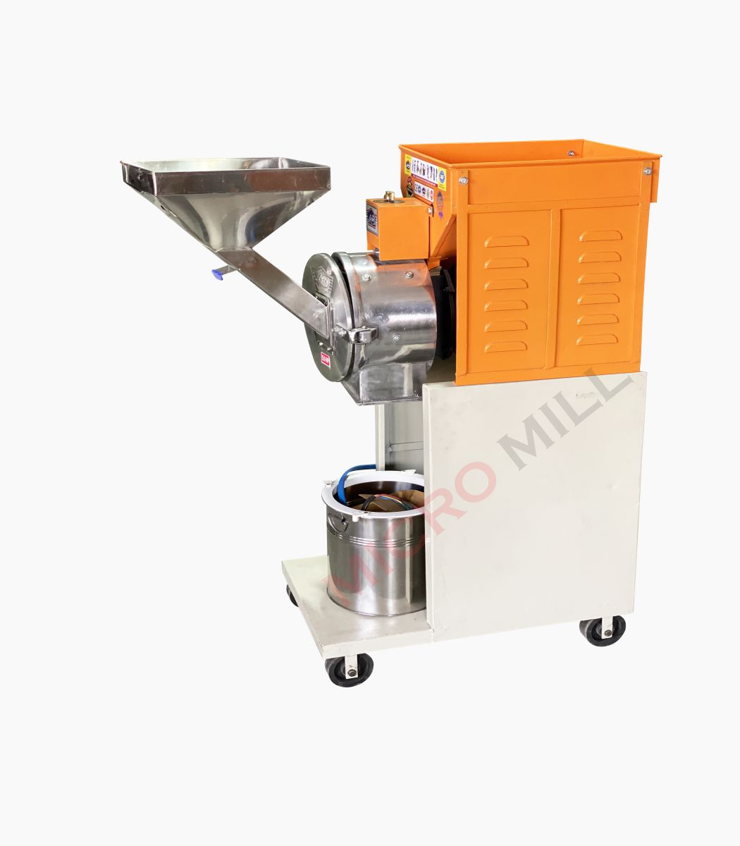 2 HP Pulverizer Machine Stoneless Atta Chakki Machine 2 HP Single Phase Flour Mill