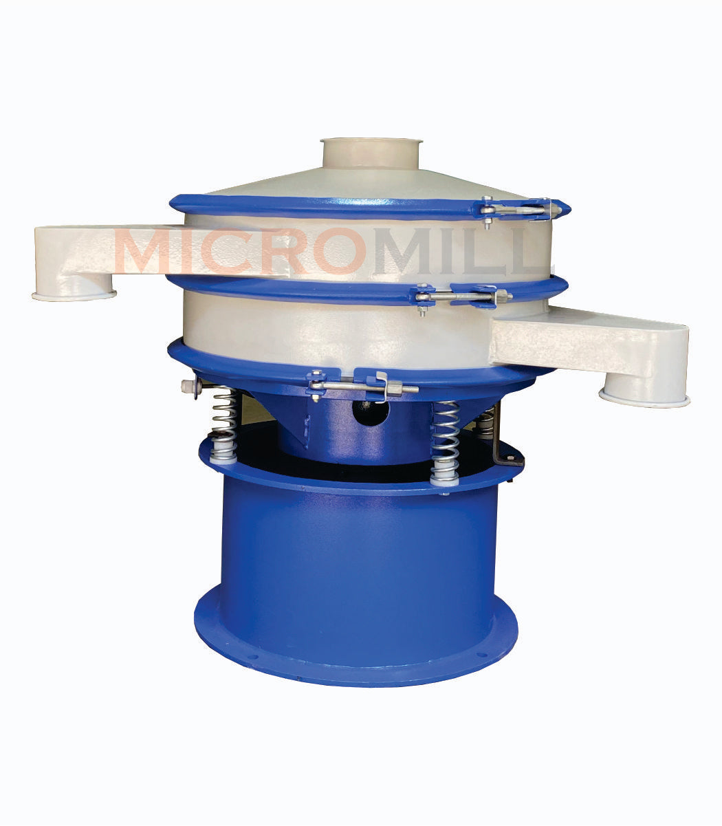 30 Inch Vibro Sifter Machine 2.5 Feet Vibro Sifting Machine Single Layer