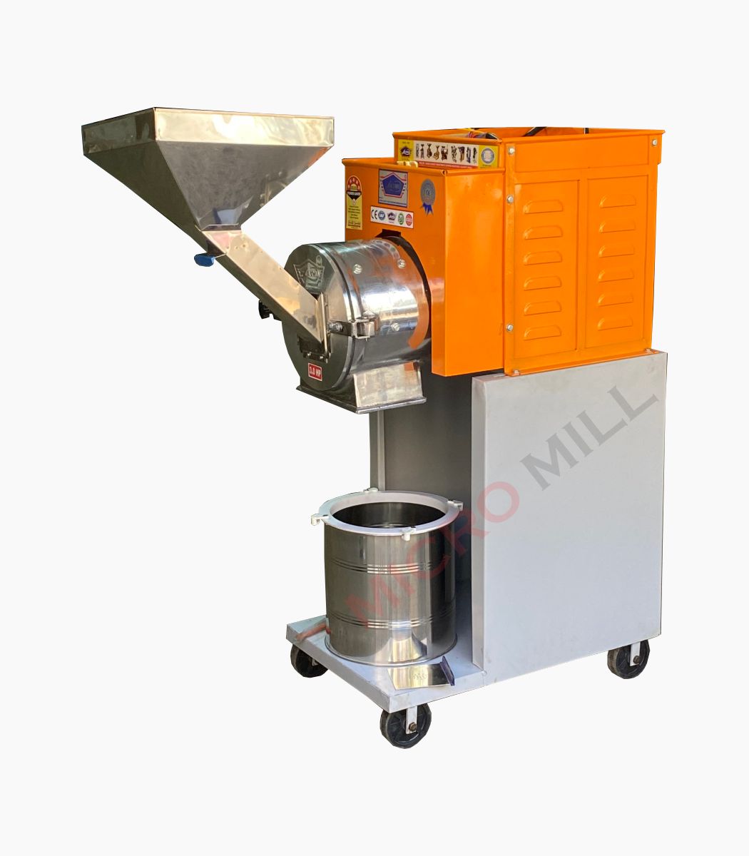 Pulverizer Machine 3 HP Stoneless Atta Chakki Machine 2in1 Pulverizer Machine Price Flour Mill For Small Business