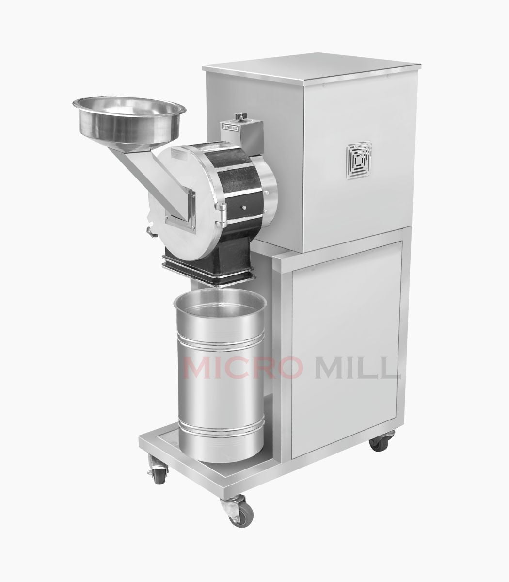 Stainless Steel Atta Chakki 5 HP Pulverizer Machine Price 2in1 Pulverizer Machine
