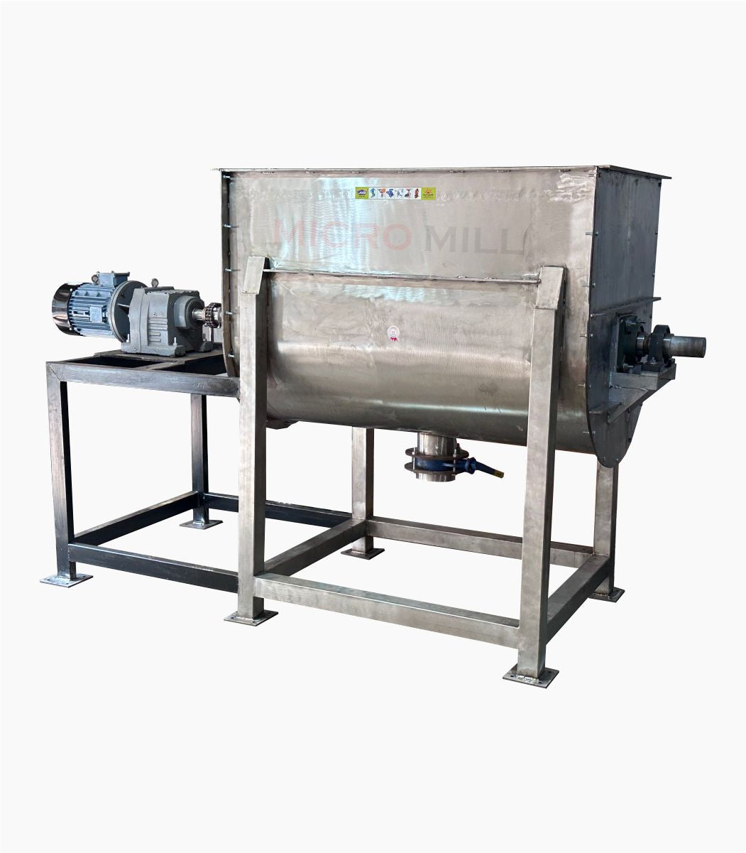 500 Kg Ribbon Blender Mixer Machine Poultry Feed Mixer Machine 500 Kg Feed Mixer Powder Mixer Machine