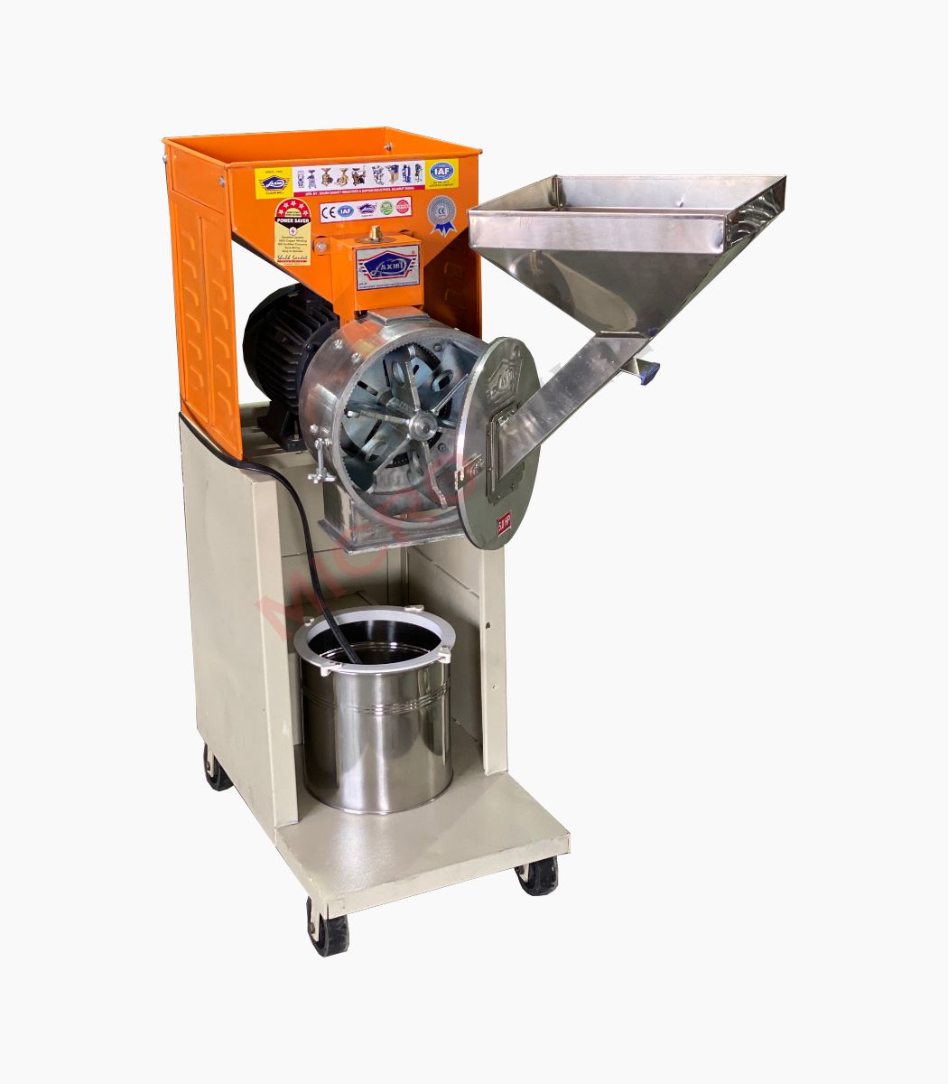Pulverizer Machine 5 HP Atta Chakki 5HP Double Stage Pulverizer Price Flour Mill Machine Manufacturer
