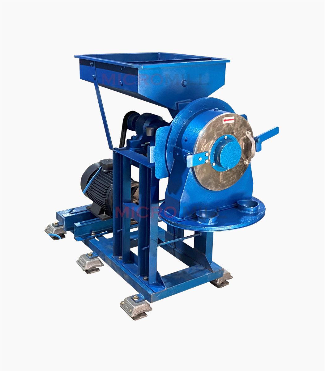 Double Chamber Pulverizer Machine 15 HP Commercial Atta Chakki Machine With Out Motor
