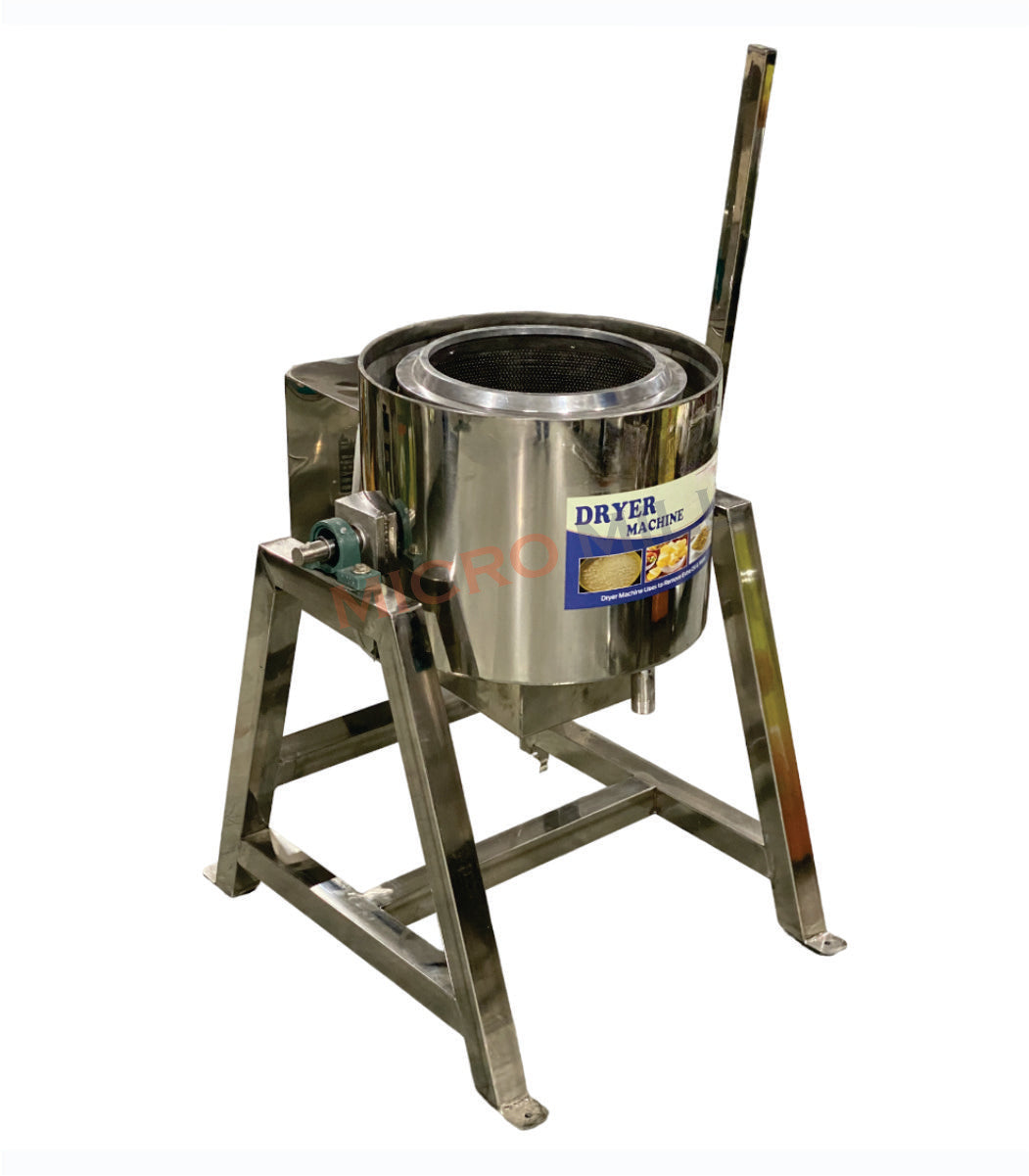 Oil Dryer Machine Tilting Dehydrator Tilting Oil Dryer Machine