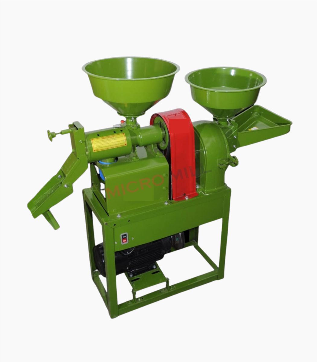 Combine Rice Mill Price 3 HP Mini Combine Rice Mill
