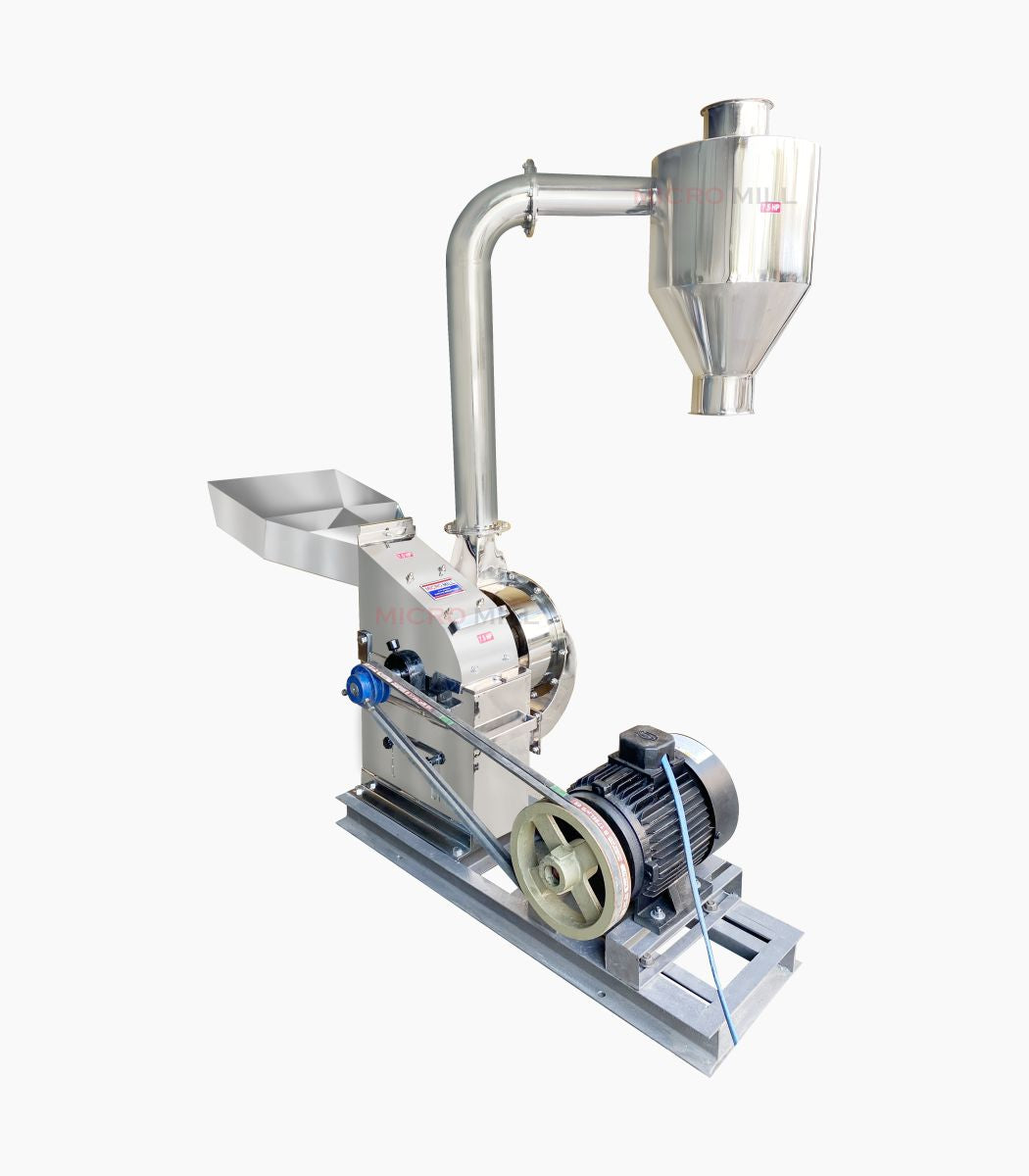 Masala Making Machine 7.5 HP Stainless Steel Spice Grinder Machine Masala Machine Price With Out Motor