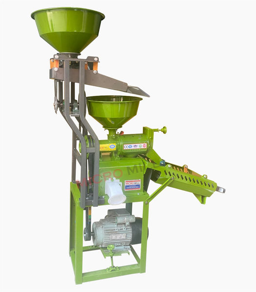 Mini Rice Mill With Destoner and Grader Machine 3 HP Rice Mill Price I MicroMill