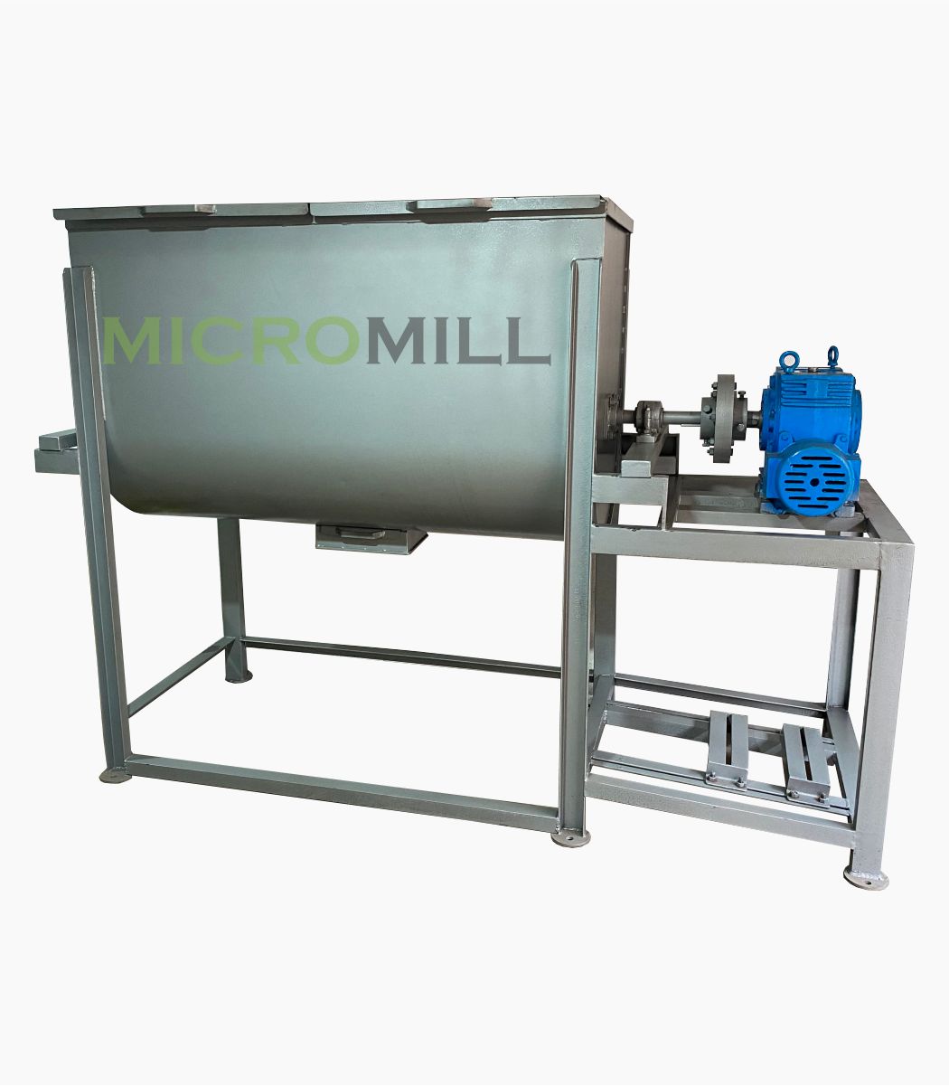 300 Kg Ribbon Blender Mixer Poultry Feed Mixer Machine 300 Kg Cattle Feed Mixer Machine Commercial Feed Mixer Machine