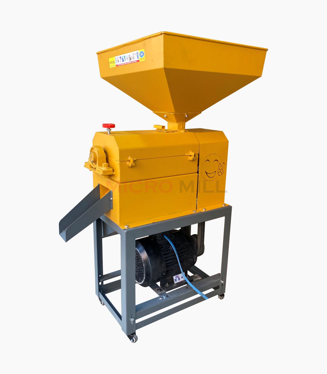 Rice Mill Machine Price 7.5 HP Commercial Rice Mill 400 Kg Production