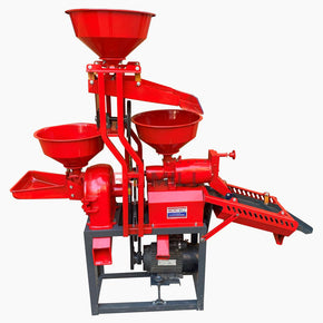 Combine Rice Mill With Destoner and Grader Machine 3 HP Mini Rice Mill Price